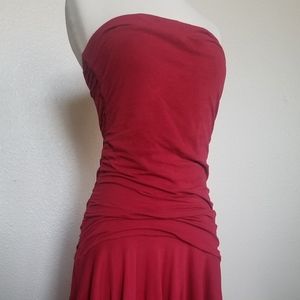 Red Tube dress
